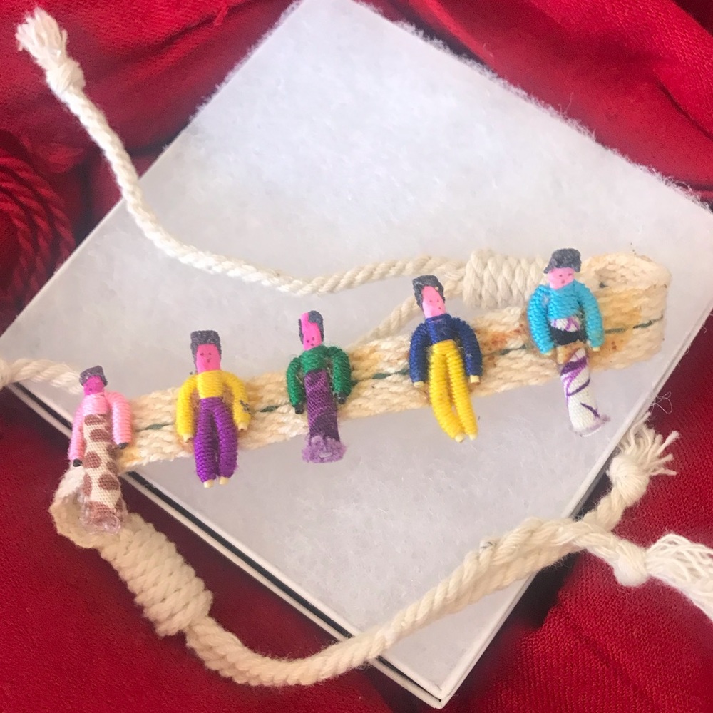 Mexico tie bracelet